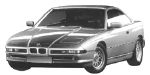 BMW E31 B0854 Fault Code